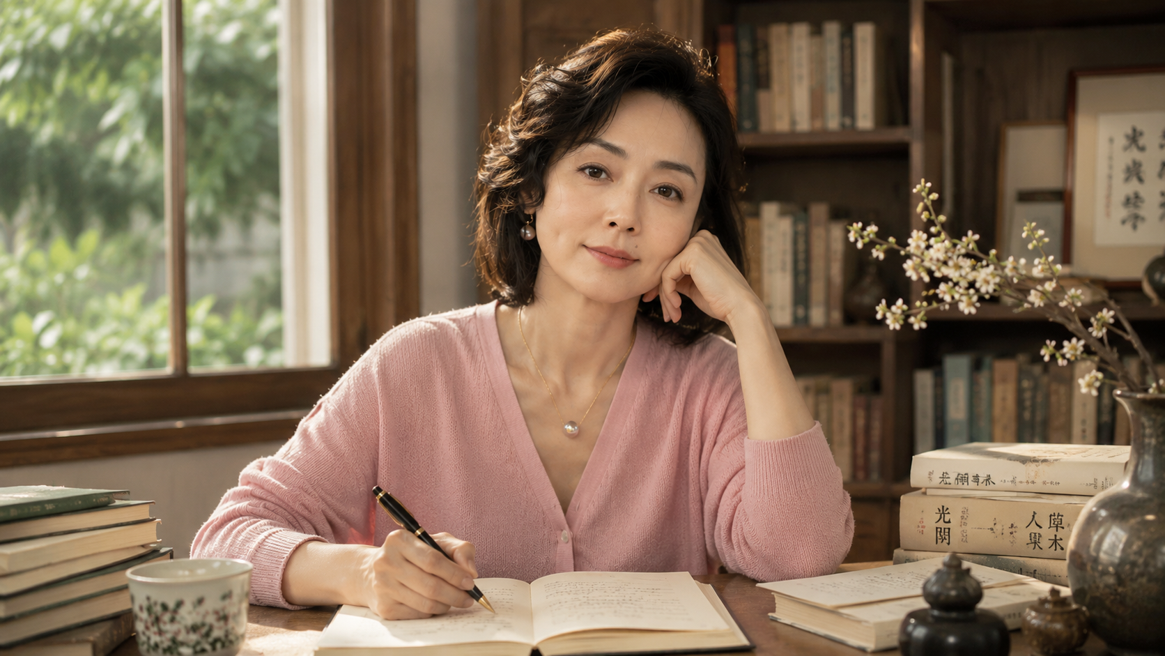 艾筱丹写作影像 Portrait of Ai Xiaodan